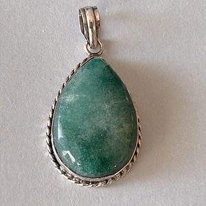 925 Sterling Silver Natural Stone pendant